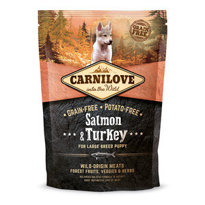 Carnilove Salmon and Turkey Large Breed Puppy 1.5 kg - Img 1