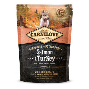 Carnilove Salmon and Turkey Large Breed Puppy 1.5 kg