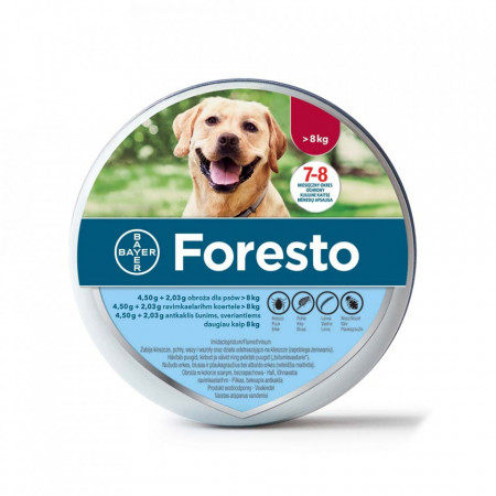 Foresto zgarda L pentru caini peste 8kg (70cm) Bayer / Elanco