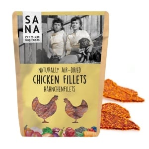 SANADOG Recompense pentru caini - Fasii Pui 100g - Img 1