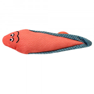 Jucarie PP catnip pentru pisici - Peste rosu 24cm