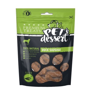 Recompense PET'S DESSERT Duck Sausage 80g