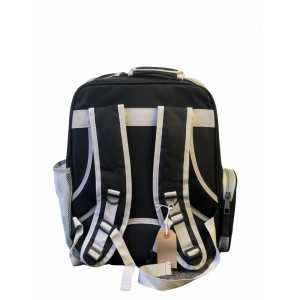 Rucsac Hublou model Caine Unicorn rectangular albastru pentru pisici - Img 2