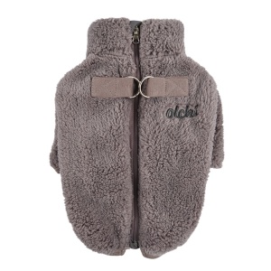 Haina caini Olchi Fluffy Zip-UP OAZD-JM6857 - Img 2