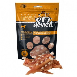 Recompense PET'S DESSERT CHICKEN CHEESE 80g