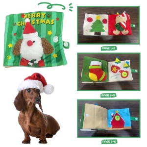 Jucarie interactiva - Carte Merry Christmas 17 cm