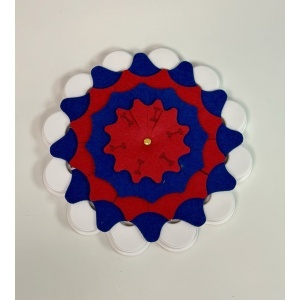 Jucarie interactiva - Floare bicolora 25 cm - Img 5