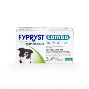 Oferta prod. termen scurt - Pipeta deparazitare externa Fypryst Cmbo Dog M 10-20kg