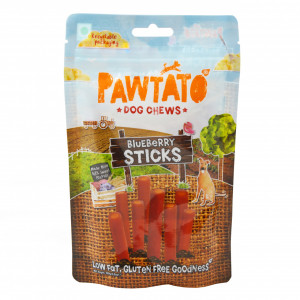 Recompense vegetariene Benevo, batoane cu Afine, 120g, pentru caini - Img 1