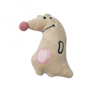 Jucarie PP catnip pentru pisici - Oposum bej plus 11cm