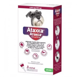 1x Pipeta antiparazitara Ataxxa Dog L 10-25kg