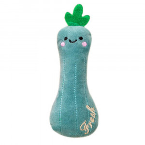 Jucarie PP catnip pentru pisici - Dovlecel plus 12cm