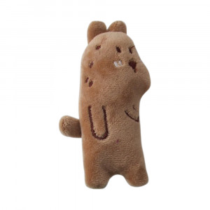 Jucarie PP catnip pentru pisici - Urs plus 10cm
