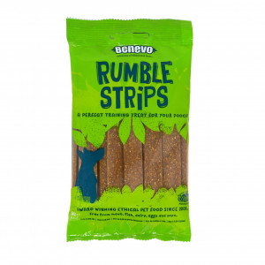 Recompense vegetariene Benevo, Rumble Strips, 180g, pentru caini - Img 1