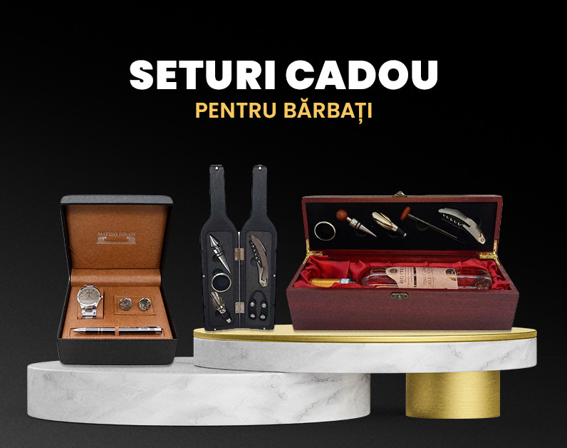 Descoperă Seturile Cadou pentru Bărbați care Impresionează de Fiecare Dată! 🎁