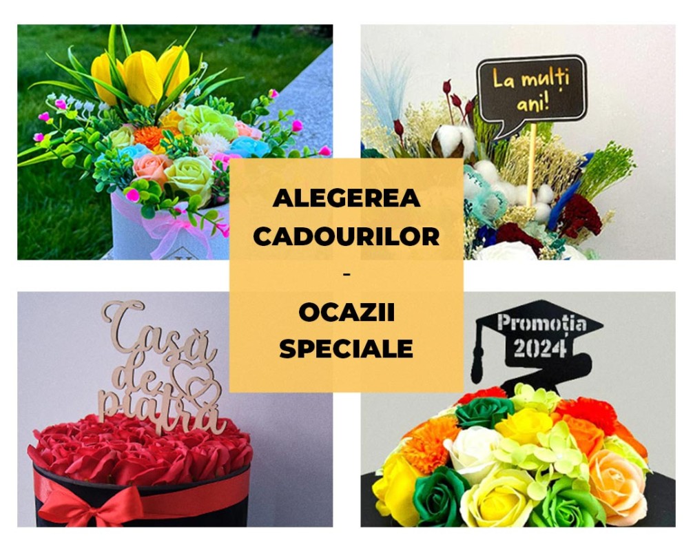 Cum să alegi cadouri pentru ocazii speciale
