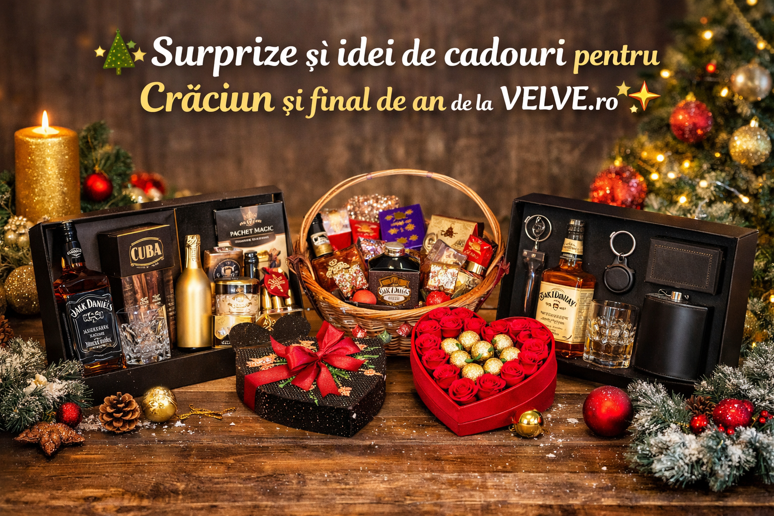 🎄✨ Surprize și idei de cadouri pentru Crăciun și final de an de la VELVE.ro