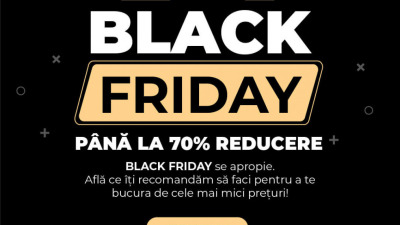 Black Friday soseste pe Velve.ro cu reduceri de pana la 70%