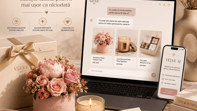 Cum găsești cadoul potrivit cu VELVE AI: recomandări personalizate, simplu și rapid