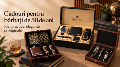 Cadouri pentru bărbați de 50 de ani: idei practice, elegante și originale