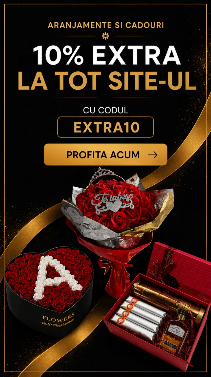 🔥 -10% extra prin: EXTRA10