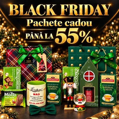 Black Friday VELVE: pachete cadou cu reduceri de până la 55%