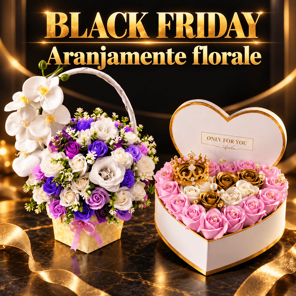 Black Friday | Velve.ro - Reduceri ARANJAMENTE FLORALE