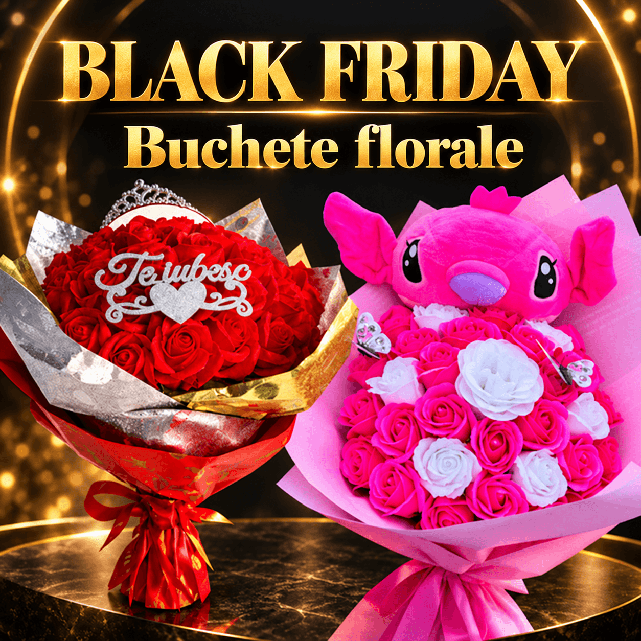 Black Friday | Velve.ro - Reduceri Fabuloase la Buchete florale