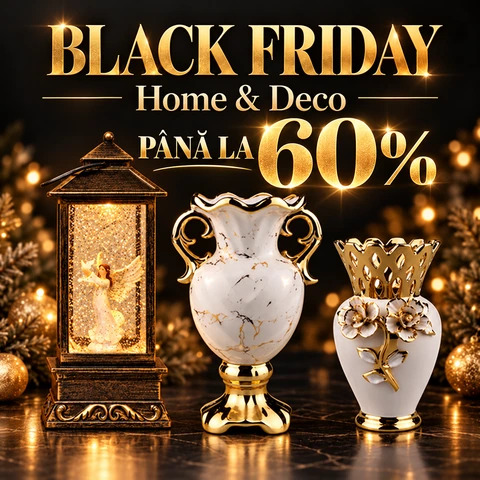 Black Friday VELVE: decorațiuni pentru casă cu reduceri de până la 60%