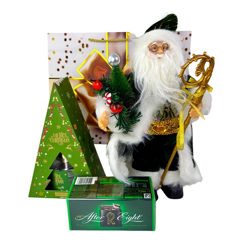 diante Holiday Christmas Box まとめ売りのみ Pachet Christmas Delight, cu odorizant de camera, Mos Craciun