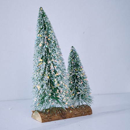 Decoratiune in miniatura "Doi Brazi" - 26cm