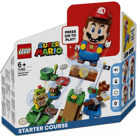 LEGO® Super Mario™ Adventures: Mario Starter Course 71360, 6 ani+, 231 piese