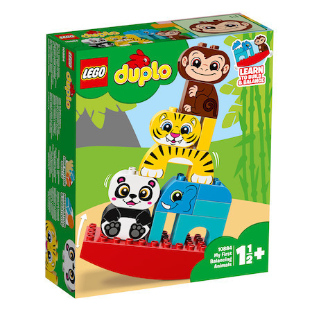 LEGO DUPLO - Primul meu balansoar cu animale 10884, 15 piese