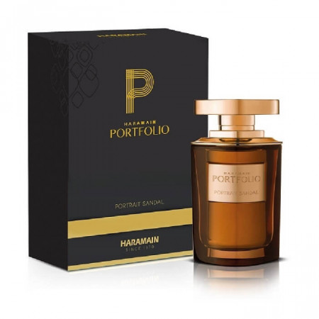 Parfum Al Haramain Portfolio, Portrait Sandal, Unisex, Apa de parfum 75ml