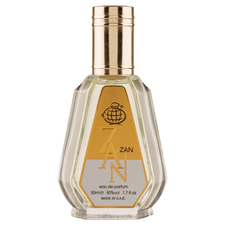 Parfum arabesc, Apa de Parfum Zan, Fragrance World, Unisex - 50ml