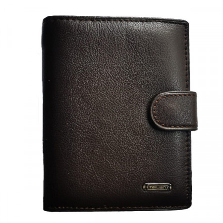Portofel pentru barbati, calitate Premium, piele naturala, negru