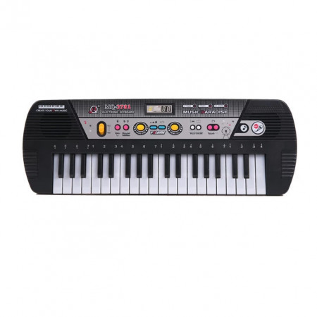 Orga Electronica cu Microfon , Echipata cu 37 taste de pian, accesorizata cu ritmuri si melodii diferite