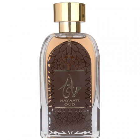 Parfum arabesc Hayaati Oud, Ard Al Zaafaran Apa de Parfum, Barbati, 100 ml