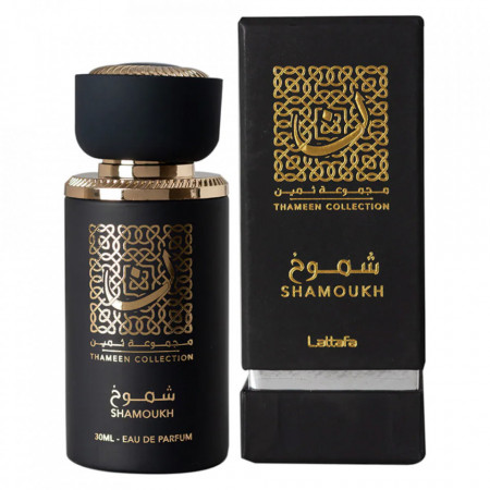Parfum arabesc, Lattafa Shamoukh Thameen Collection Apa de Parfum, Unisex, 30ml