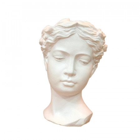 Vaza Venus Adonis, 13 cm, Alb