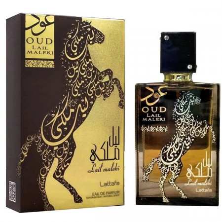Parfum arabesc, Lattafa Oud Lail Maleki, Apa de Parfum, Unisex, 100 ml
