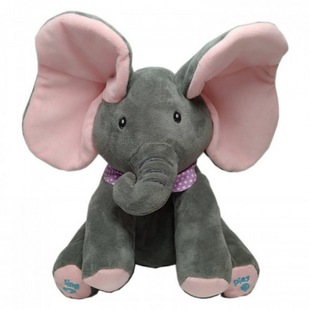 Jucarie interactiva Elefant - Peek a Boo