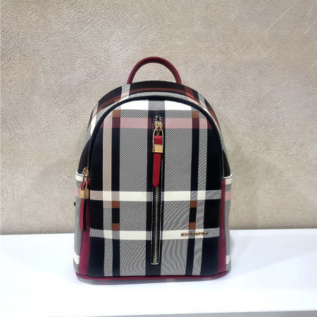 Geanta tip rucsac Silver&Polo, cu patru compartimente si curele spate reglabile, Multicolor