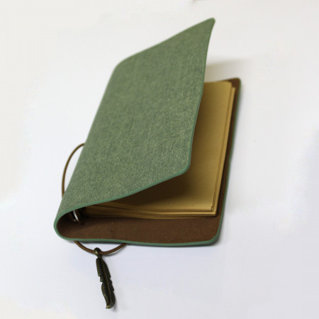 Jurnal Vintage pentru calatorii, Verde kaki