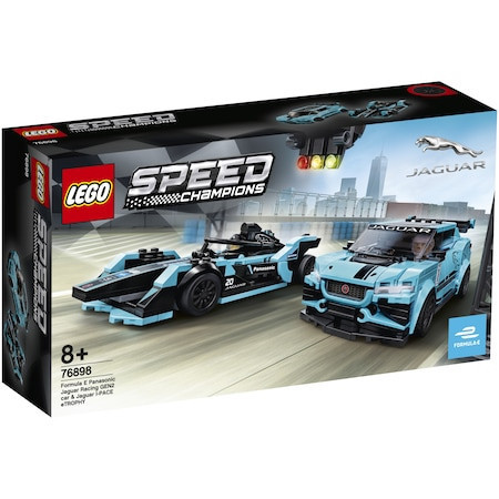 LEGO Speed Champions - Formula E Panasonic Jaguar Racing GEN2 & Jaguar I 76898, 565 piese