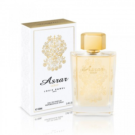 Parfum arabesc Louis Varel, Asrar Gold, Apa de Parfum, Unisex, 100ml