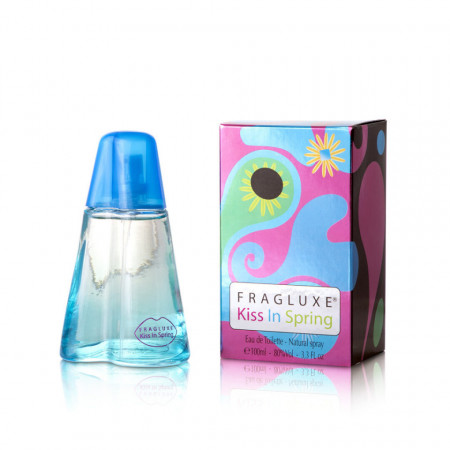 Parfum arabesc Fragluxe Kiss in Spring for Women, Apa de Toaleta, 100 ml