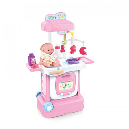 Set Nursery cu accesorii si Troller, 2 in 1