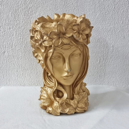 Vaza Venus Flower Lady gold