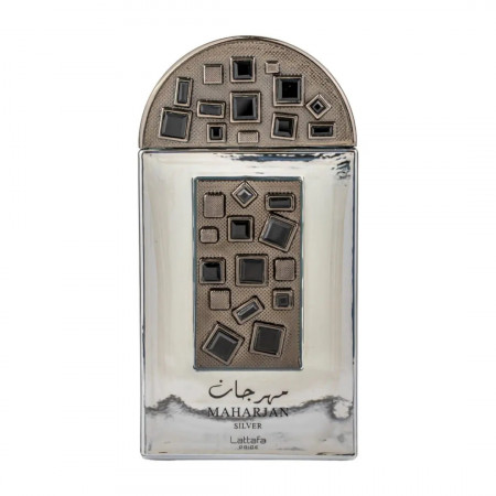 Parfum arabesc, Apa de Parfum Maharjan Silver, Lattafa, Unisex, 100 ml